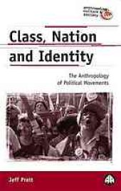 book Class, nation, and identity : the anthropology of political movements