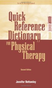 book Quick Reference Dictionary for Physical Therapy