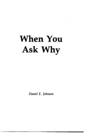 book When you ask why