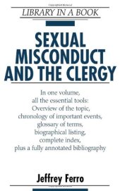 book Sexual Misconduct And The Clergy