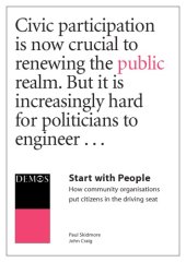 book Start with people : how community organisations put citizens in the driving seat