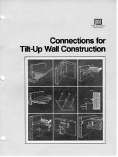 book Connections for tilt-up wall construction