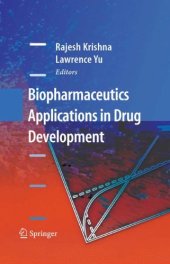 book Biopharmaceutics Applications in Drug Development