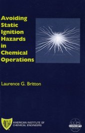 book Avoiding Static Ignition Hazards In Chemical Operations