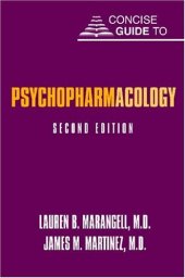 book Concise Guide to Psychopharmacology 