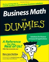 book Business Math For Dummies