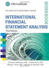 book International Financial Statement Analysis Workbook