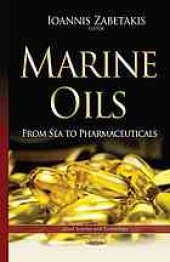 book Marine oils : (from sea to pharmaceuticals)