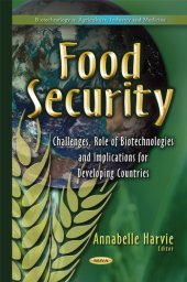 book Food security : challenges, role of biotechnologies and implications for developing countries