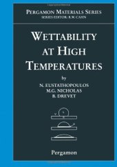 book Wettability at High Temperatures, Volume 3