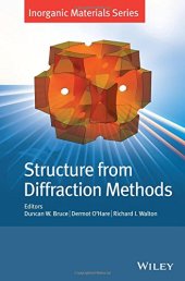 book Structure from Diffraction Methods: Inorganic Materials Series