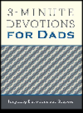 book 3-Minute Devotions for Dads. Inspiring Devotions and Prayers