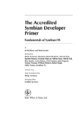 book The Accredited Symbian Developer Primer. Fundamentals of Symbian OS