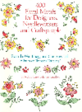 book 400 Floral Motifs for Designers, Needleworkers and Craftspeople