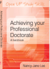 book Achieving Your Professional Doctorate. A handbook