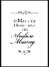 book 3-Minute Devotions with Andrew Murray. Inspiring Devotions and Prayers