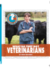 book What Do They Do? Veterinarians