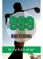 book 999 Questions on the Rules of Golf