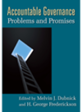 book Accountable Governance. Problems and Promises