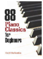 book 88 Piano Classics for Beginners