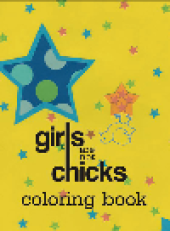 book Girls Are Not Chicks. Coloring Book