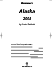 book Frommer's Alaska 2005. Frommer's Complete Series, Book 68