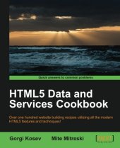 book HTML5 Data and Services Cookbook