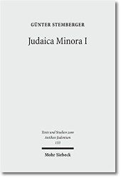 book Judaica Minora: Teil I: Biblische Traditionen im rabbinischen Judentum