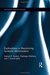 book Explorations in Maximizing Syntactic Minimization