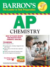 book BARRON'S AP Chemistry