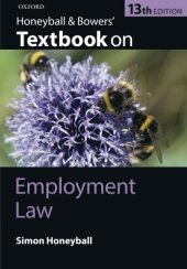 book Honeyball and Bowers' Textbook on Employment Law