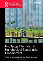 book Routledge International Handbook of Sustainable Development