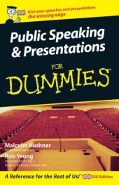 book Public Speaking and Presentations for Dummies UK Edition