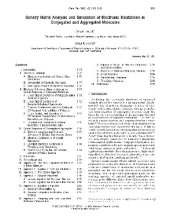 book Density Matrix Analysis and Simulation of Electronic Excitations in Conjugated and Aggregated Molecules