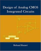 book Design of Analog CMOS Integrated Circuits 