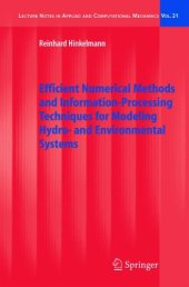 book Efficient Numerical Methods and Information-Processing Techniques for Modeling Hydro- and Environmental Systems