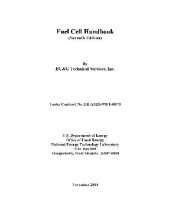 book Fuel Cell Handbook