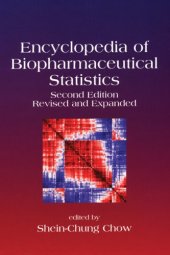 book Encyclopedia of Biopharmaceutical Statistics