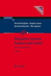 book Dissipative Systems Analysis And Control