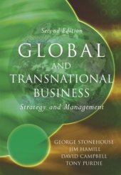 book Global and Transnational Business: Strategy and Management