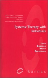 book Systemic Therapy with Individuals