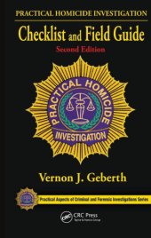 book Practical Homicide Investigation Checklist and Field Guide