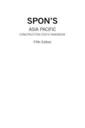 book Spon's Asia Pacific Construction Costs Handbook