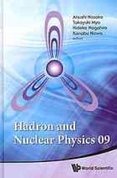 book Hadron and nuclear physics 09