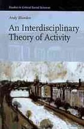 book An interdisciplinary theory of activity