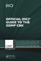 book Official (ISC)2® Guide to the ISSMP® CBK®