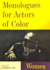 book Monologues for Actors of Color: Women