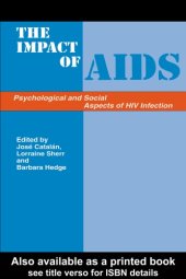 book The Impact of AIDS: Psychological and Social Aspects of HIV Infection