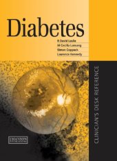 book Diabetes : Clinician's Desk Reference