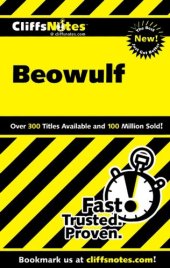 book CliffsNotes Beowulf